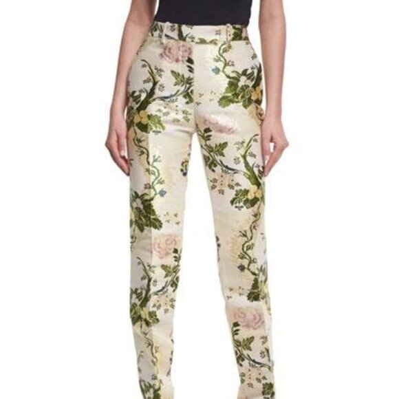 Iconic Raf Simons Calvin Klein Brocade Pants US 2 / IT 38 / FR 34 Made in Italy